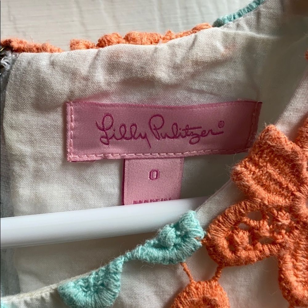 Lilly Pulitzer Dress Size 0 - Picture 3 of 4